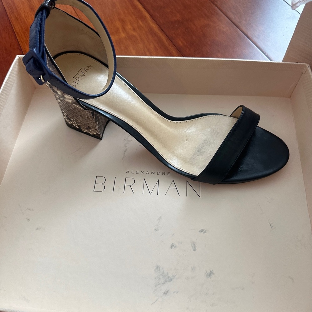Alexandre Birman Blue and Brown Heels - Picture 6 of 7